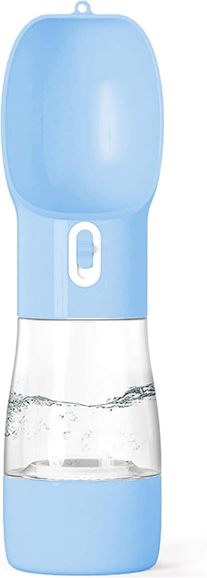 Leakproof Dog Water Bottle & Food Container – Portable Travel Bottle for Dogs