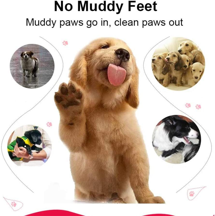 Portable Paw Washer Cup for Dogs & Cats – Soft Mud Cleaner for Dirty Paws