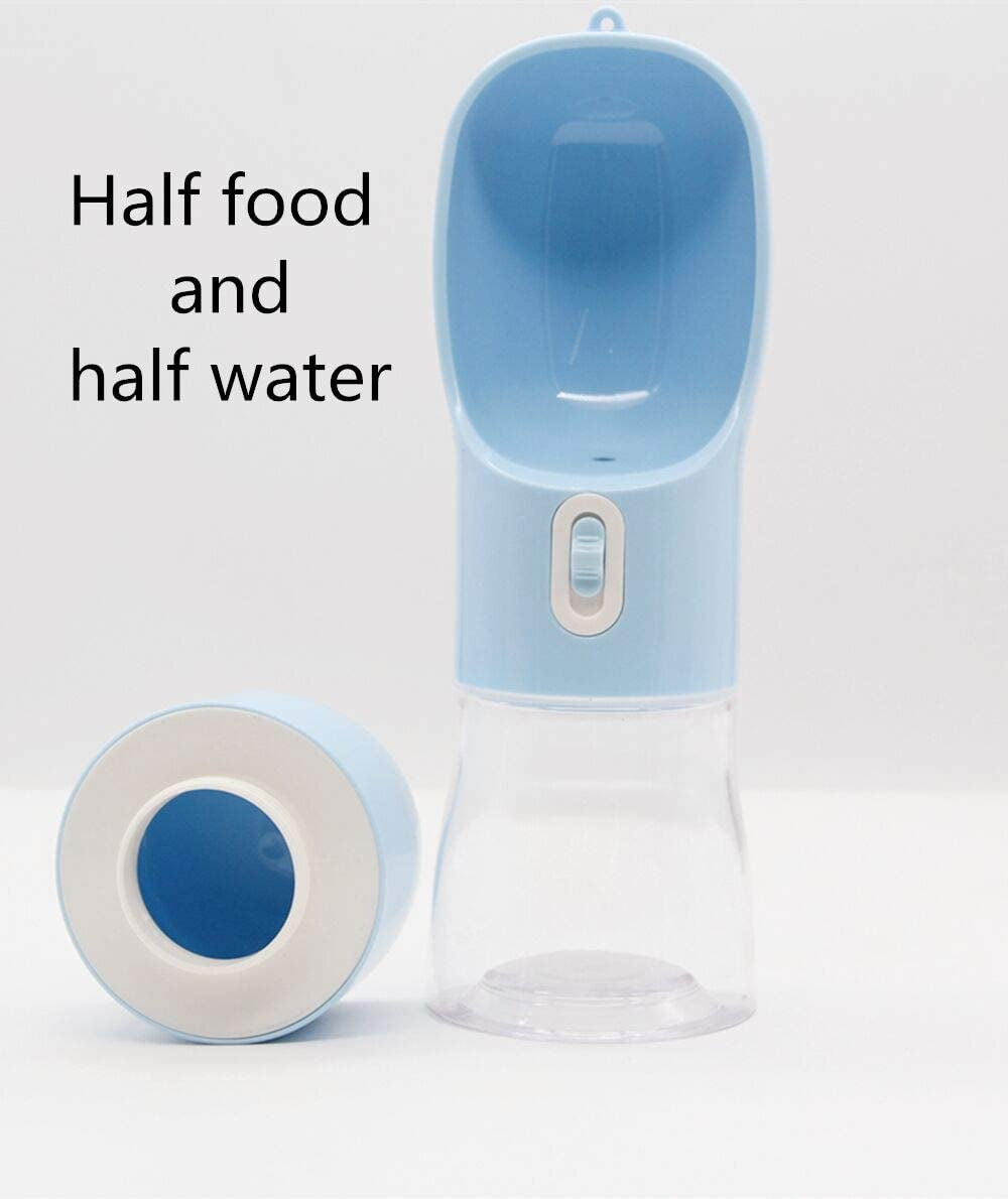 Leakproof Dog Water Bottle & Food Container – Portable Travel Bottle for Dogs
