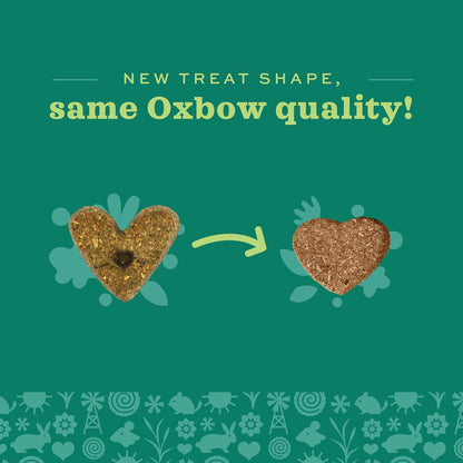 Organic Barley & Apple Treats for Small Pets – Rabbit, Guinea Pig & Hamster Snacks – 2.65 oz