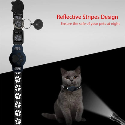 Apple Find My Cat Tracker Collar – Waterproof GPS Collar for Cats, No Subscription