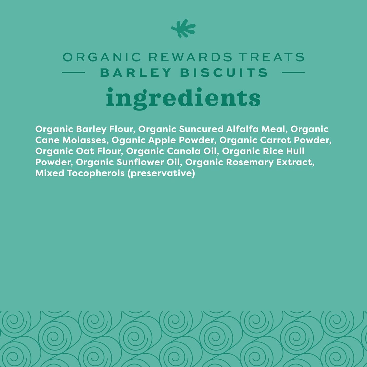 Organic Barley & Apple Treats for Small Pets – Rabbit, Guinea Pig & Hamster Snacks – 2.65 oz