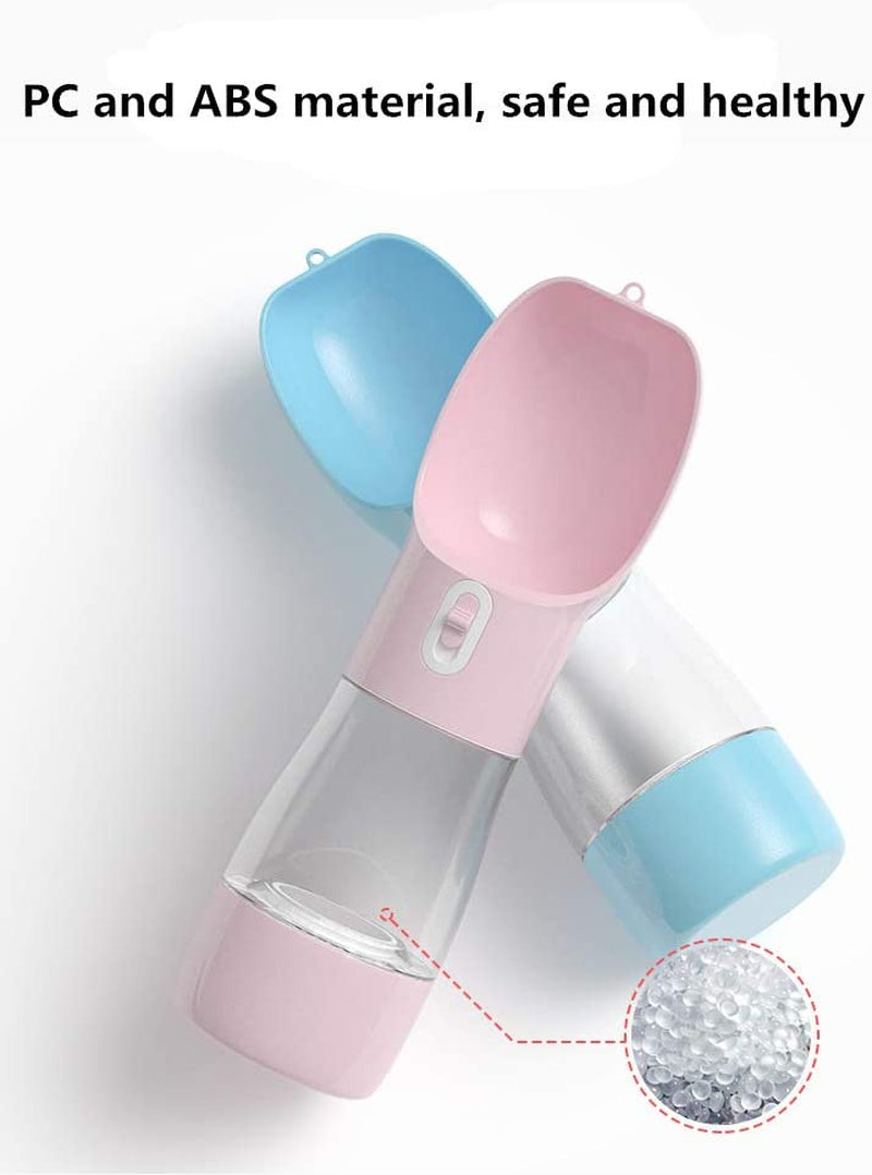 Leakproof Dog Water Bottle & Food Container – Portable Travel Bottle for Dogs