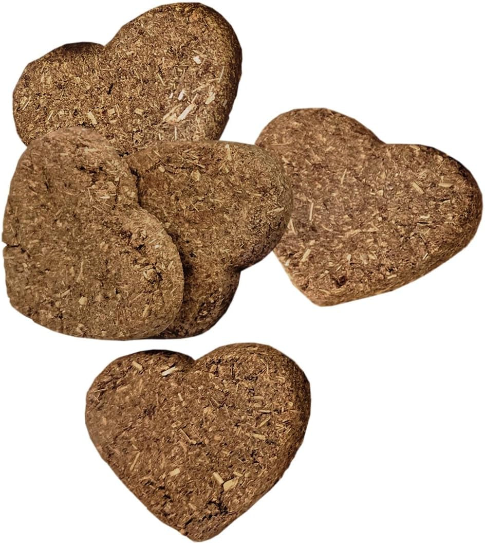 Organic Barley & Apple Treats for Small Pets – Rabbit, Guinea Pig & Hamster Snacks – 2.65 oz