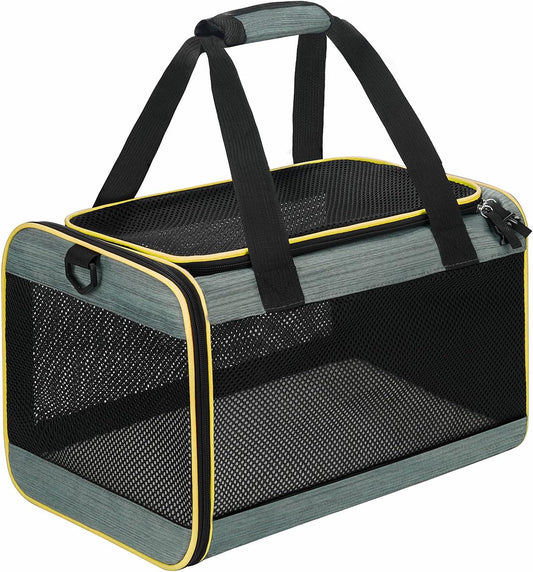 Airline Approved Pet Carrier for Cats & Dogs – Soft Travel Carrier up to 17 lbs