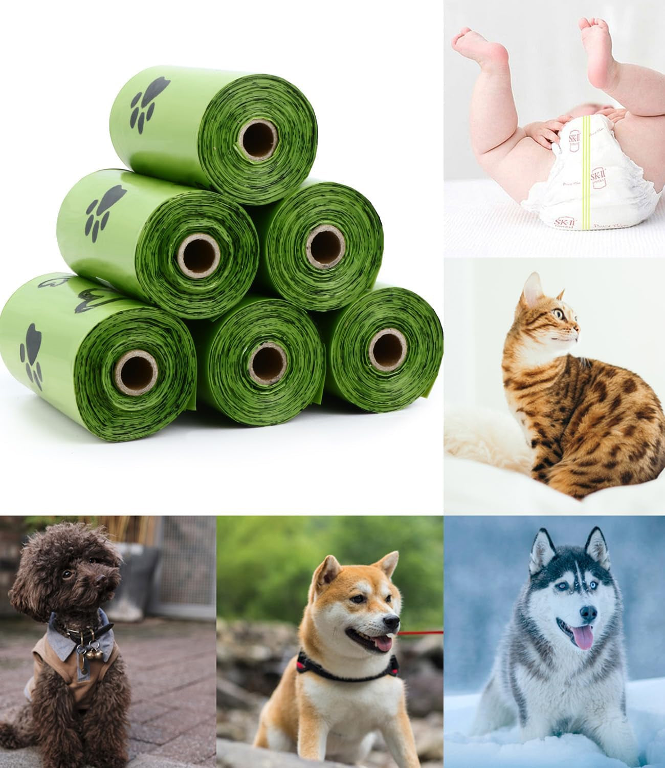 280 Count Leakproof Dog Poop Bags with Dispenser – Extra Thick & Easy Tear