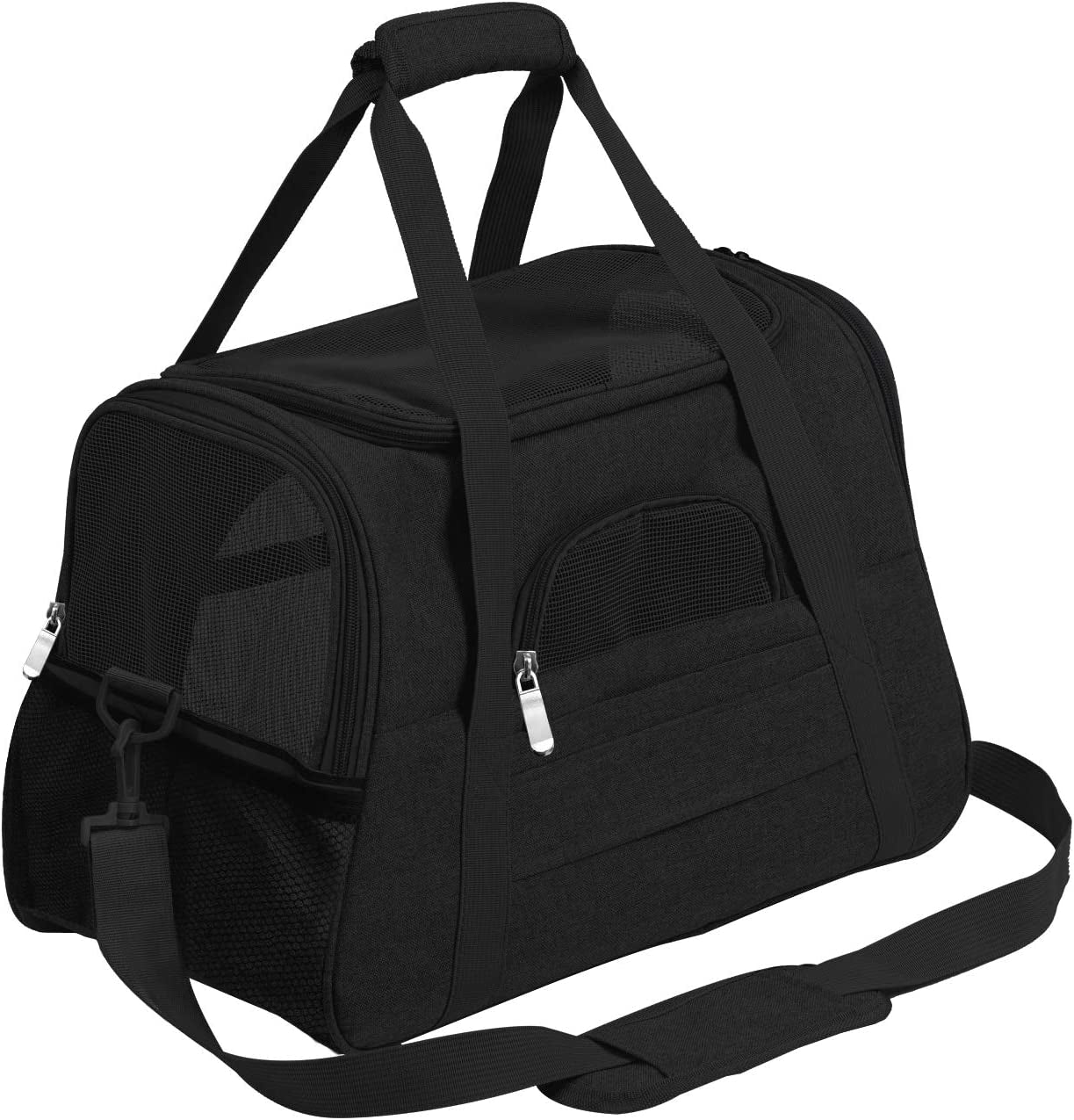 Collapsible Soft Pet Carrier for Cats & Dogs – Portable Travel Crate